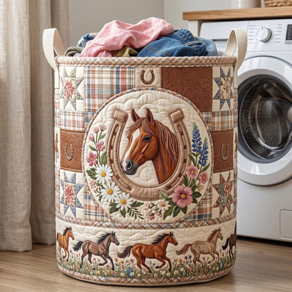 The Western Soul Quilted Laundry Basket C1 Tote