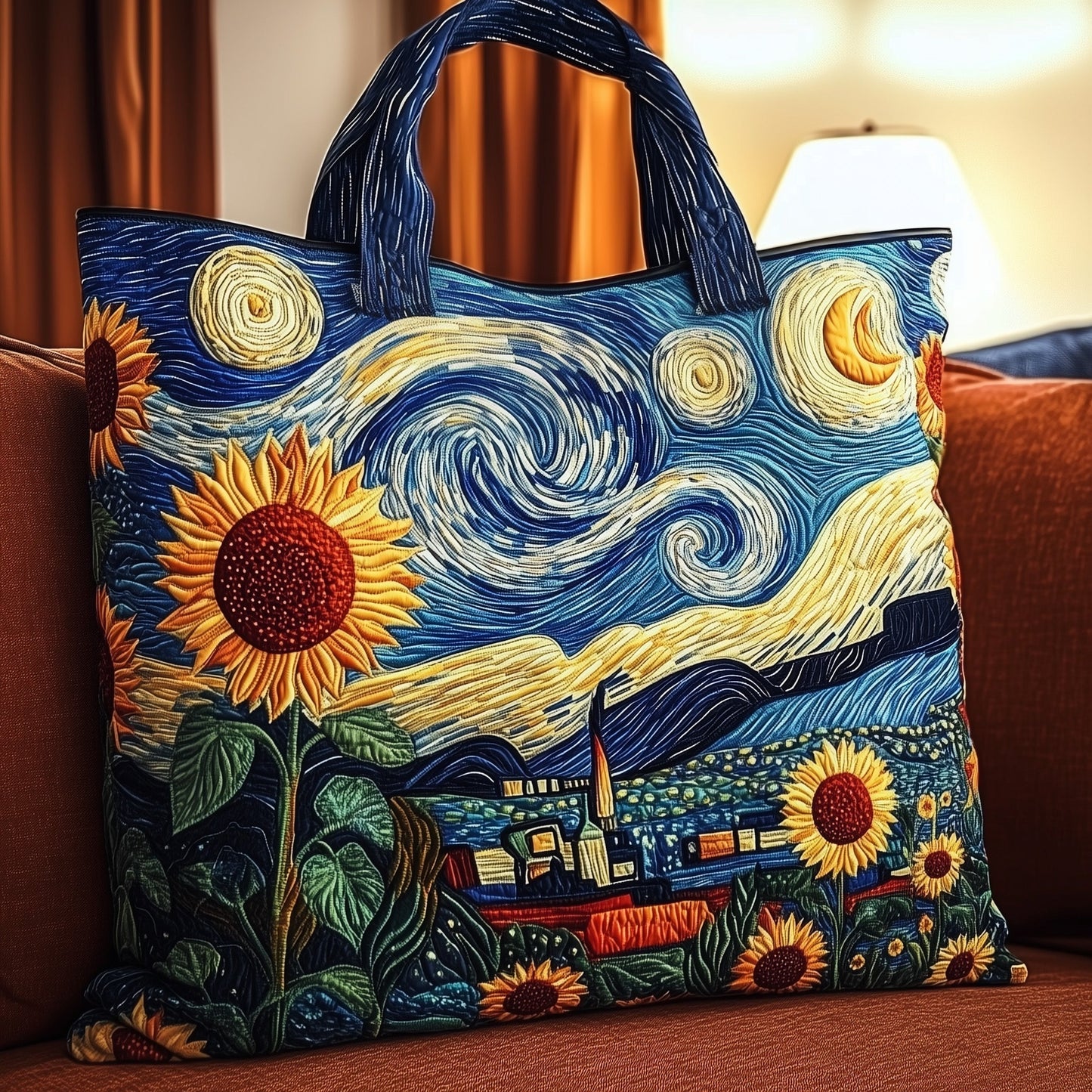 Everyday Sunflower Floral Tote Bag