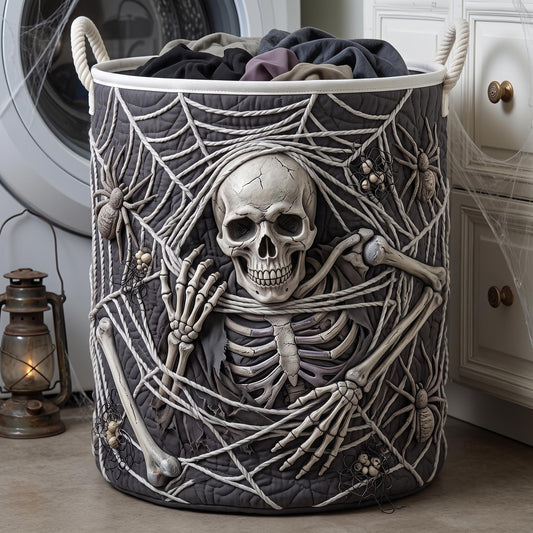 The Spooky Dreams Quilted Laundry Basket Tote
