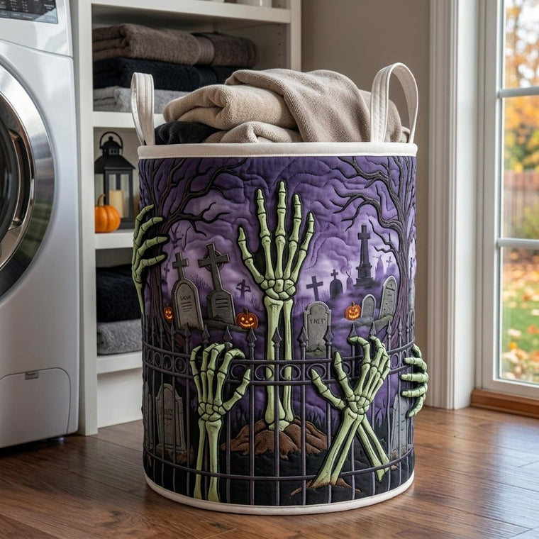 Midnight Haunt Laundry Tote Bag
