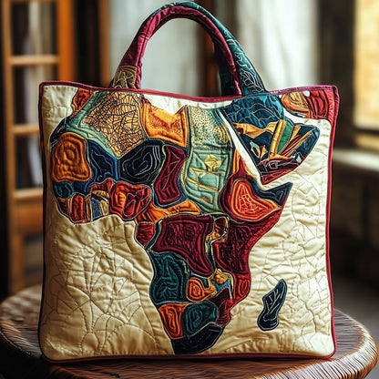 Everyday Junteenth Quilted Tote Bag