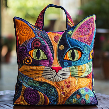 Everyday Purrs Quilted Tote Bag