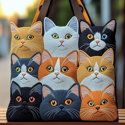 The Cat Collectors Quilted Tote