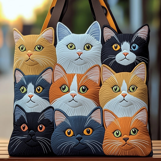 The Cat Collectors Quilted Tote
