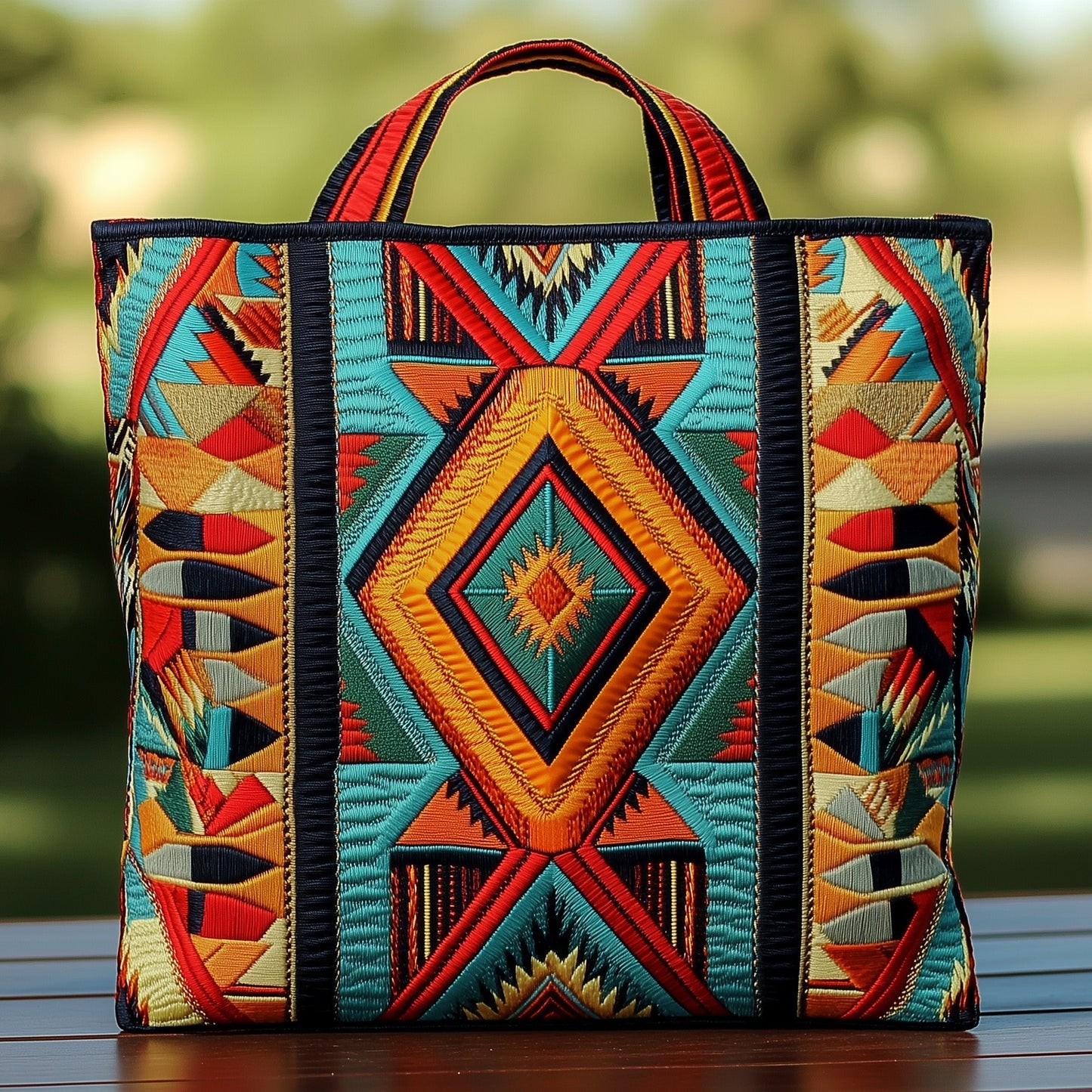 The Southwest Charm Quilted Tote