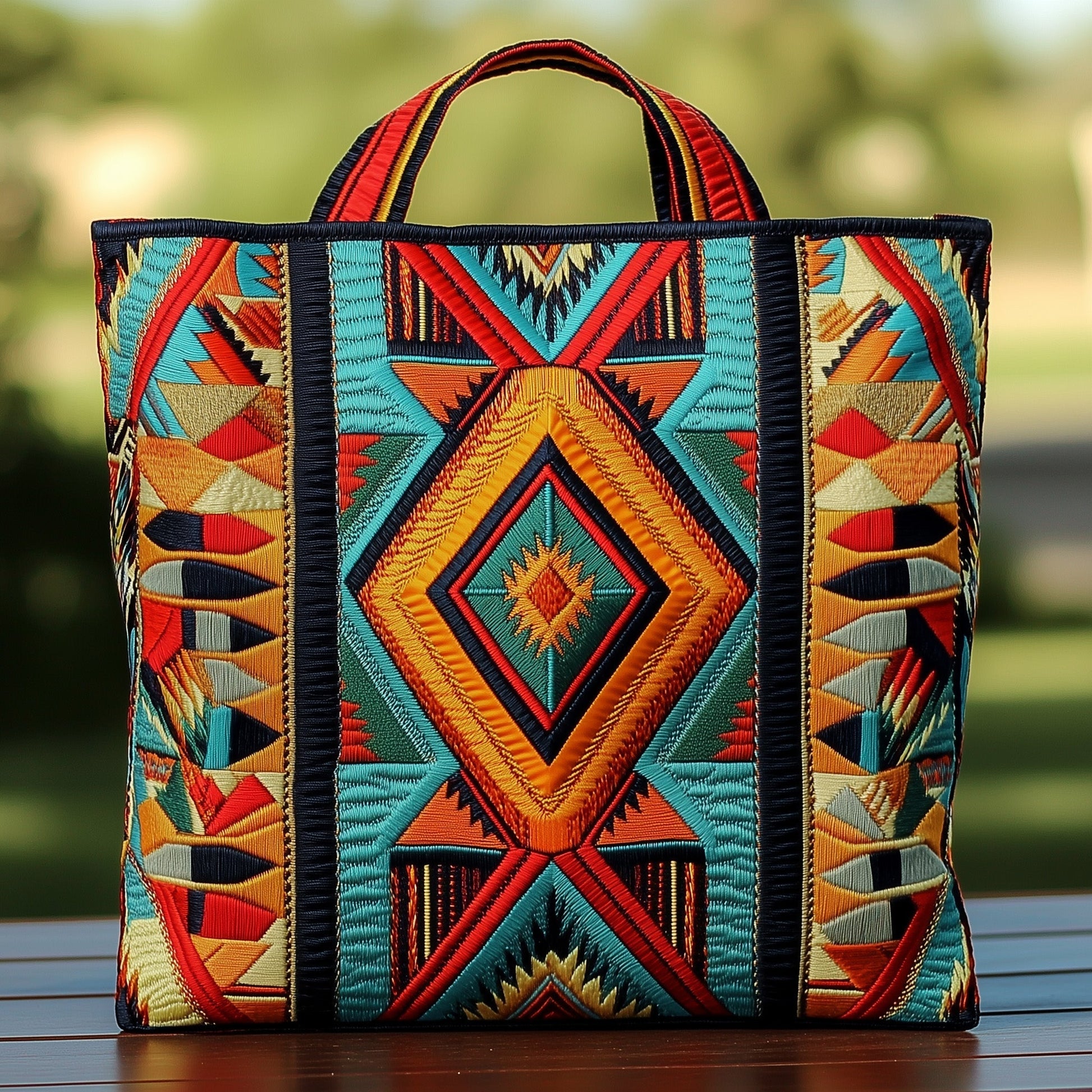 The Southwest Charm Quilted Tote
