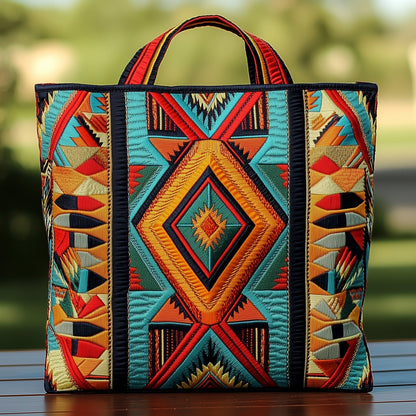 The Southwest Charm Quilted Tote