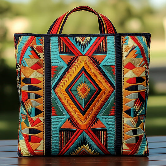 The Southwest Charm Quilted Tote