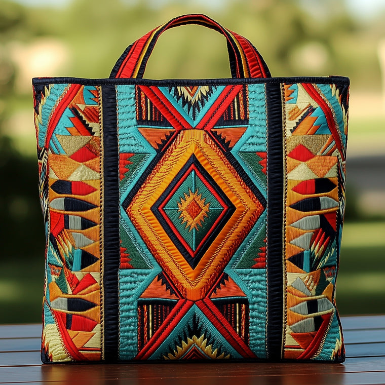 The Southwest Charm Quilted Tote