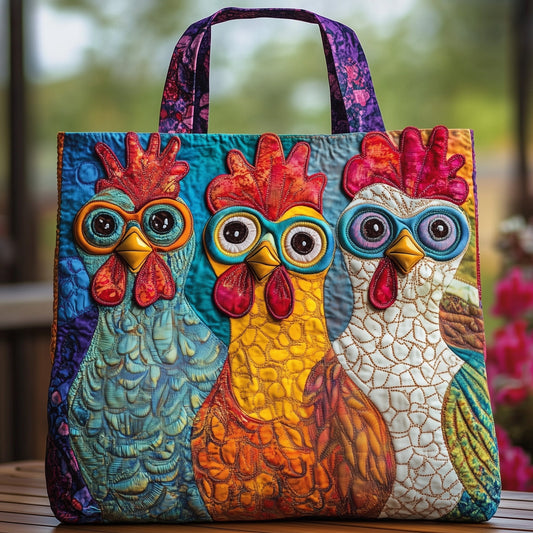 The Farmyard Friends Quilted Tote 1598