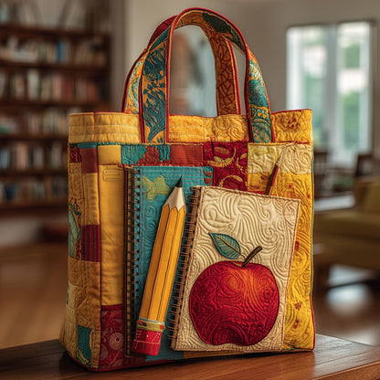 The Apple Patch Quilted Tote
