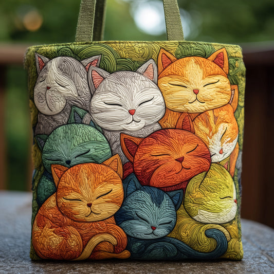 Everyday Sleeping Cats Tote Bag