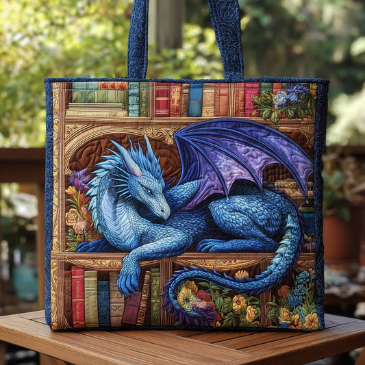 The Blue Dragon Quilted Tote 1715