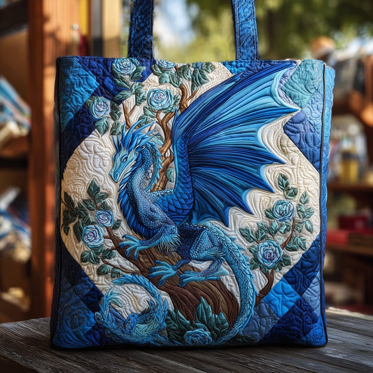 The Blue Dragon Quilted Tote 1719