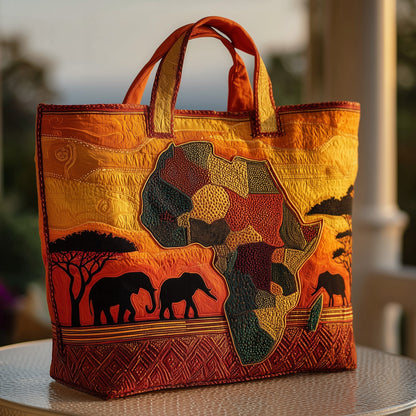 The African Spirit Quilted Tote