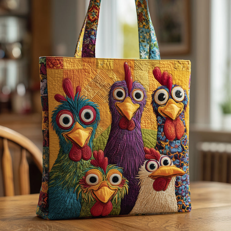 The Farmyard Friends Quilted Tote 1912