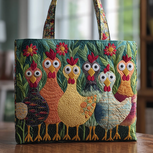 Everyday Funky Chicken Tote Bag