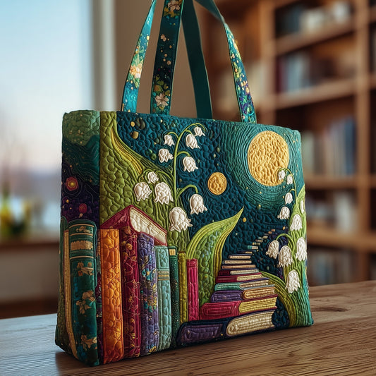Lily Of The Valley Quilted Tote 1926