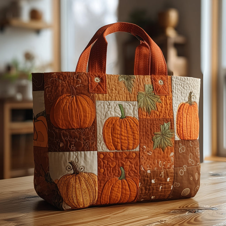 Everyday Harvest Quilted Tote Bag