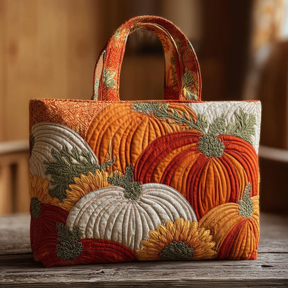 Everyday Pumpkins Sunflowers Tote Bag