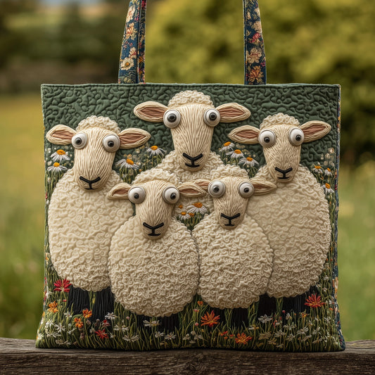 Everyday Whimsical Sheep Tote Bag