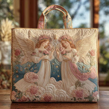 The Heavenly Angels Quilted Tote