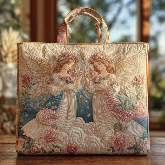 The Heavenly Angels Quilted Tote