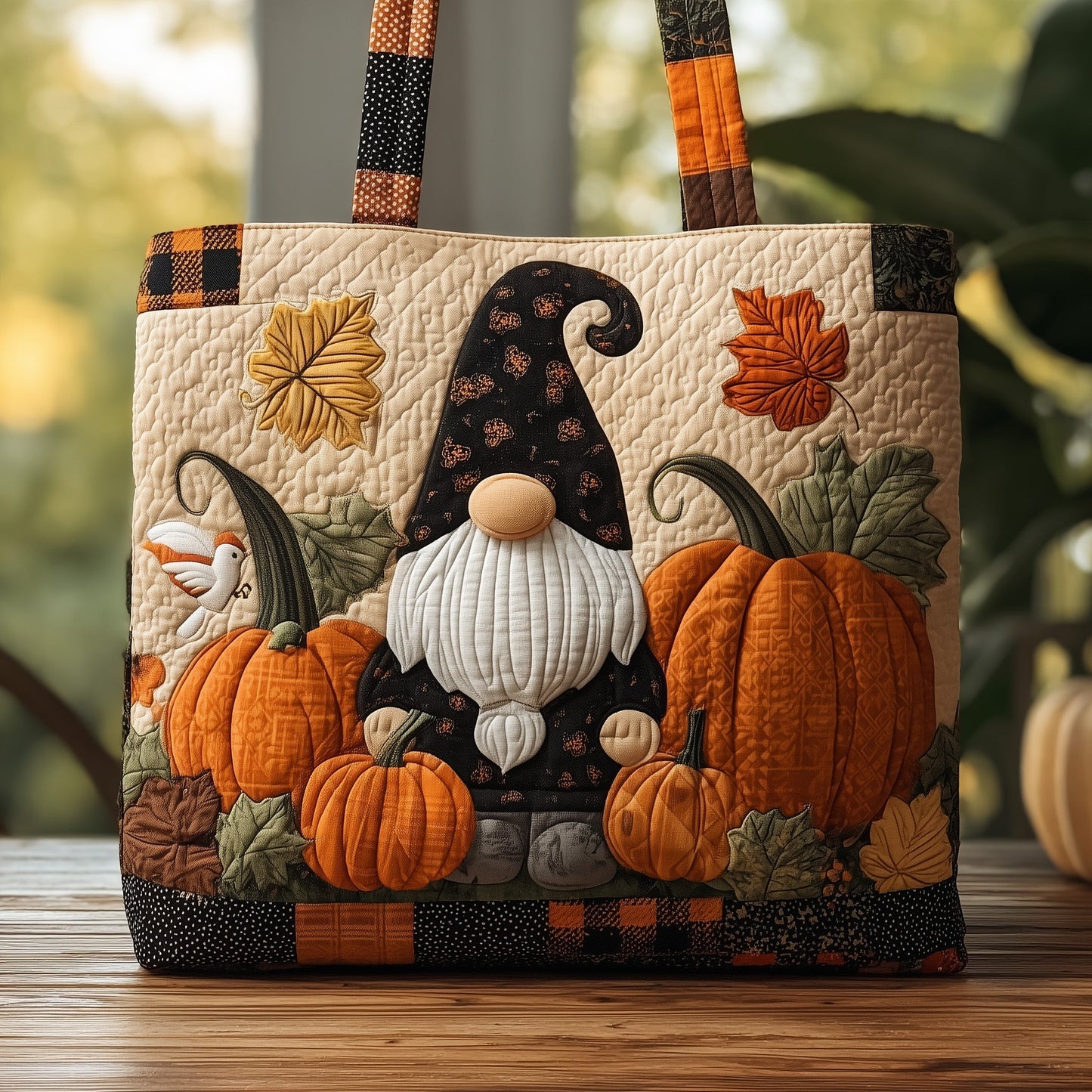 Everyday Gnome Pumpkins Tote Bag