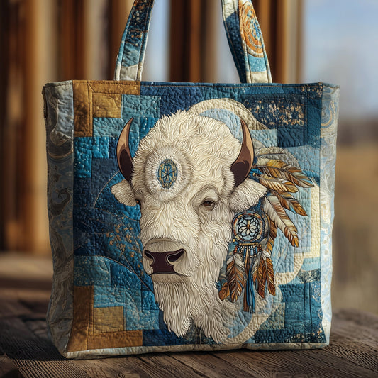 The Bison Spirit Quilted Tote