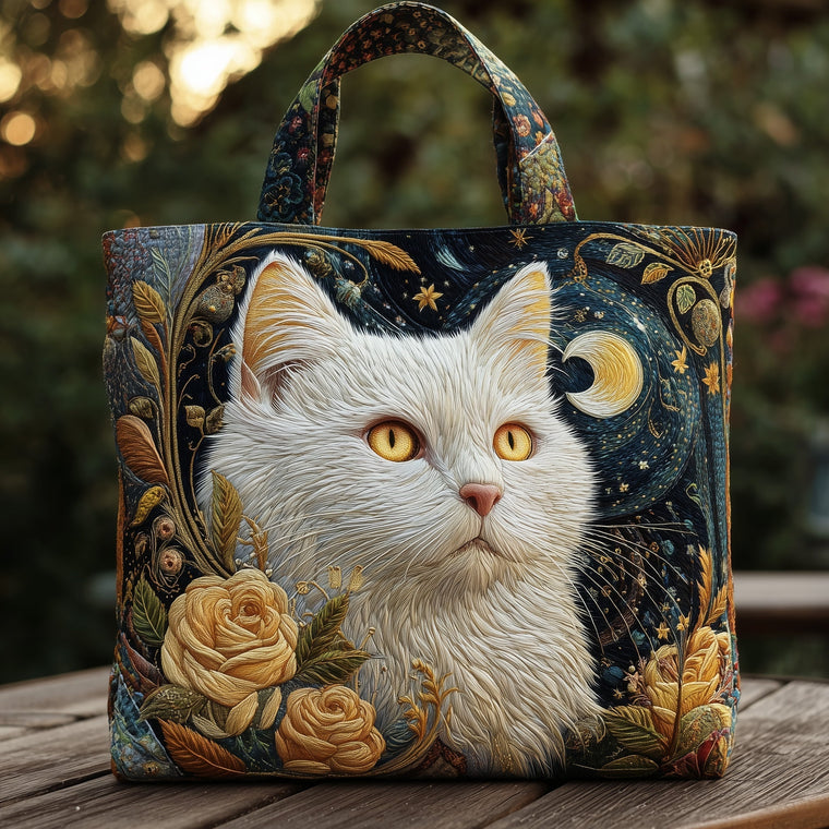 Everyday Elegant Meow Quilted Tote