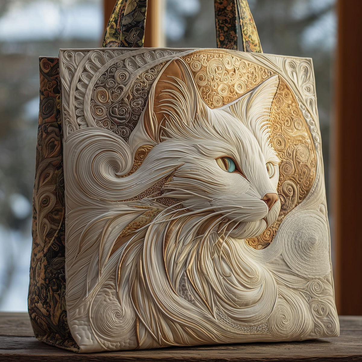 The Elegant Meow Tote Bag