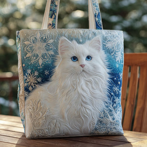 The Elegant Meow Tote Bag