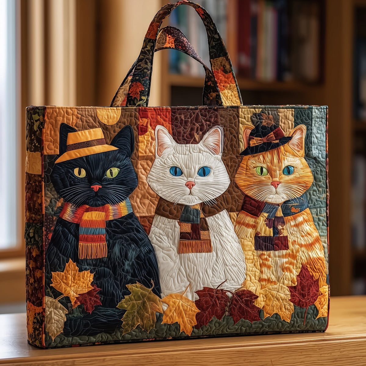 The Autumn Cat Tote Bag