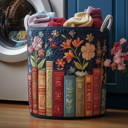 Cozy Book Laundry Tote Bag