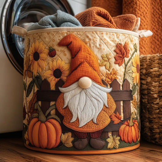 Autumn Gnomes Laundry Tote Bag