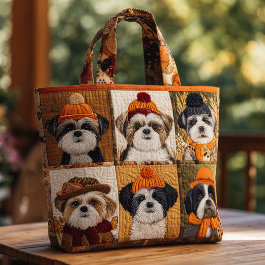 Shih Tzu Dogs Tote Bag