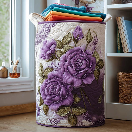 The Rose Quilted Laundry Basket Tote 3929