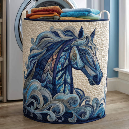Elegant Horse Laundry Quilted Tote