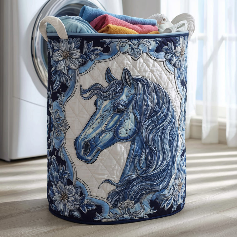 Elegant Horse Laundry Tote Bag
