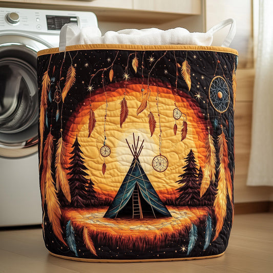 The Tribal Soul Dreamcatcher Quilted Laundry Basket Tote