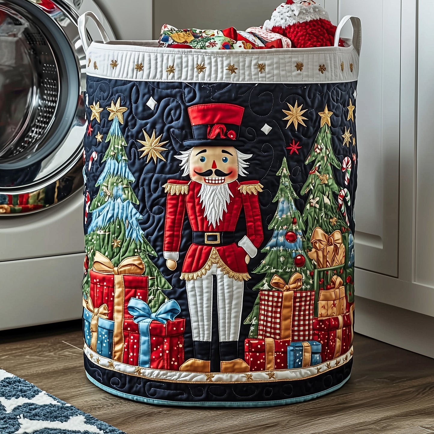Nutcracker Guard Laundry Tote Bag