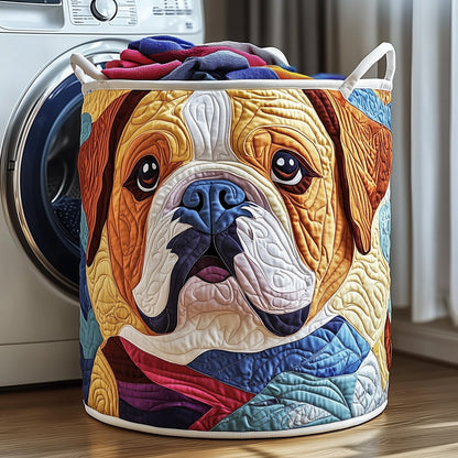 Bulldog Buddy Laundry Tote Bag