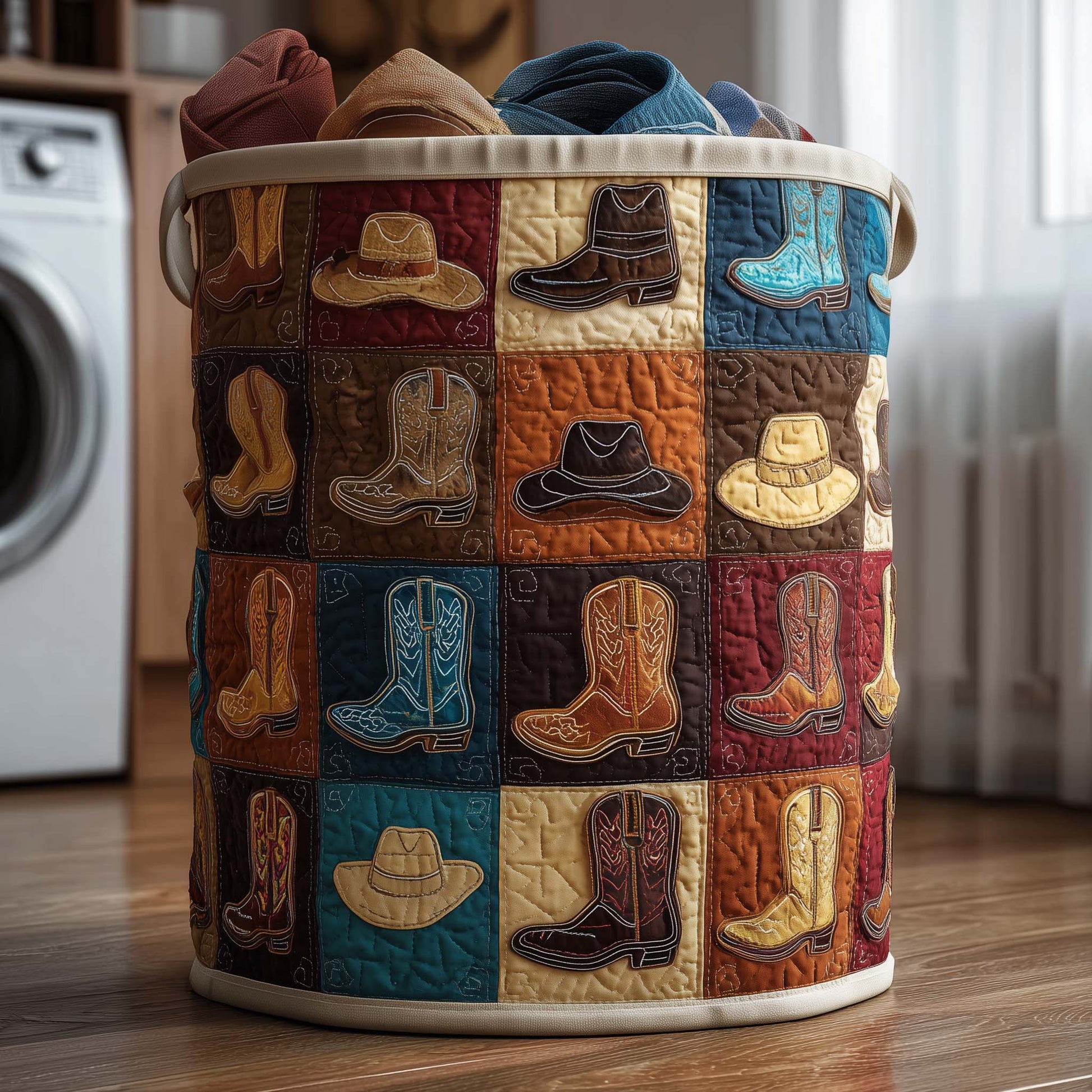 Everyday Cowboy Quilted Tote Bag