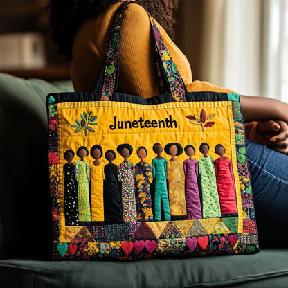 Juneteenth Celebration Figures Tote Bag