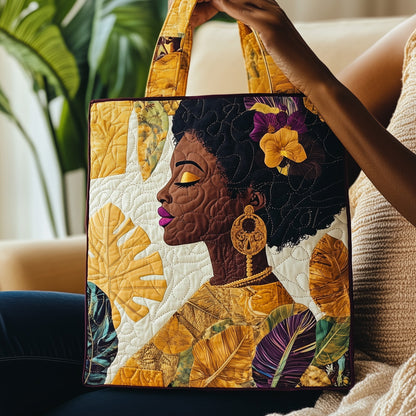 Black Woman Portrait Tote Bag