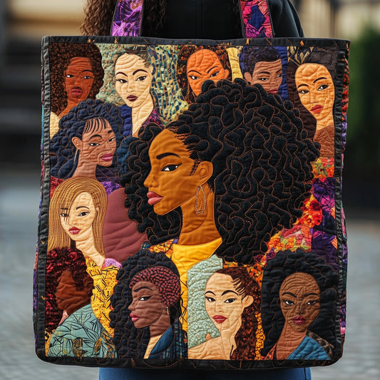 The Sassy Queen Quilted Tote