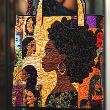 Everyday Sassy Queen Quilted Tote