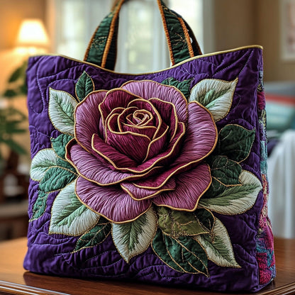 Everyday Rooster Artwork Quilted Tote