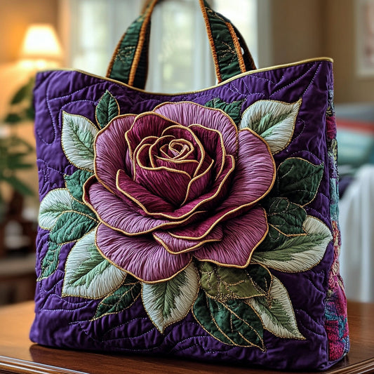 Everyday Rooster Artwork Quilted Tote