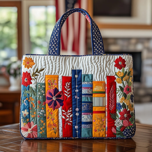 Everyday Book Bliss Quilted Tote